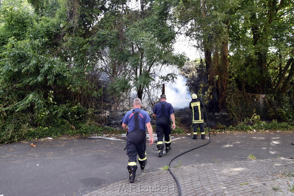 Bodenfeuer Koeln Kalk Dillenburgerstr Parkhaus P12.JPG - Miklos Laubert